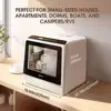 Compact Countertop Dishwasher with 5L Water Tank & Inlet Hose 5 Washing Programs Baby Care Portable Dishwashers Small Spaces and 3
