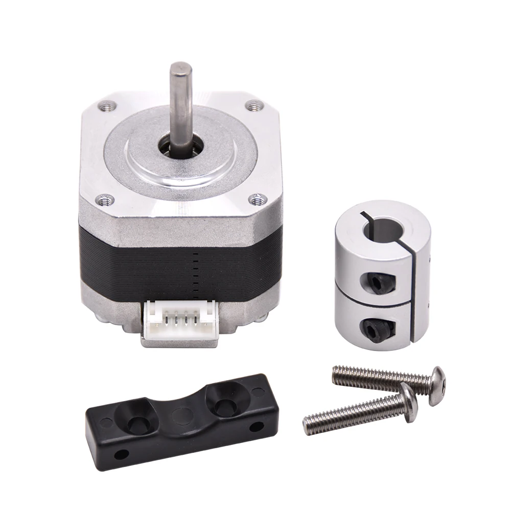 NEMA17 Z-axis Upgrade Stepper Motor Is suitable For CR-10 / Ender-3 3D Kit Dual Z-axis Upgrade Kit Printer Parts 3d printer 42 stepper nema17 motor extruder motor x axis y axis 1 8 degree 1 5a 2 phase 4 wires motor for prusa i3 mk2 mk3 mk3s