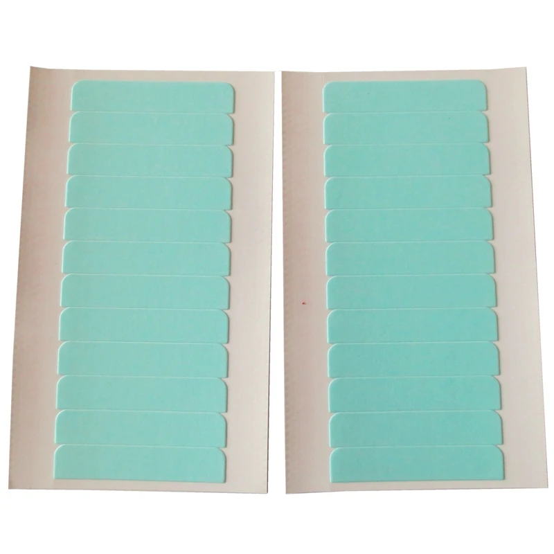 60 pcs/Lot 5 sheets 0.8cm*4cm Blue Super thin Hair Tape for Double Side Tape Hair Extension 2 months lasting extension double sided tape hair extension tape hair tape