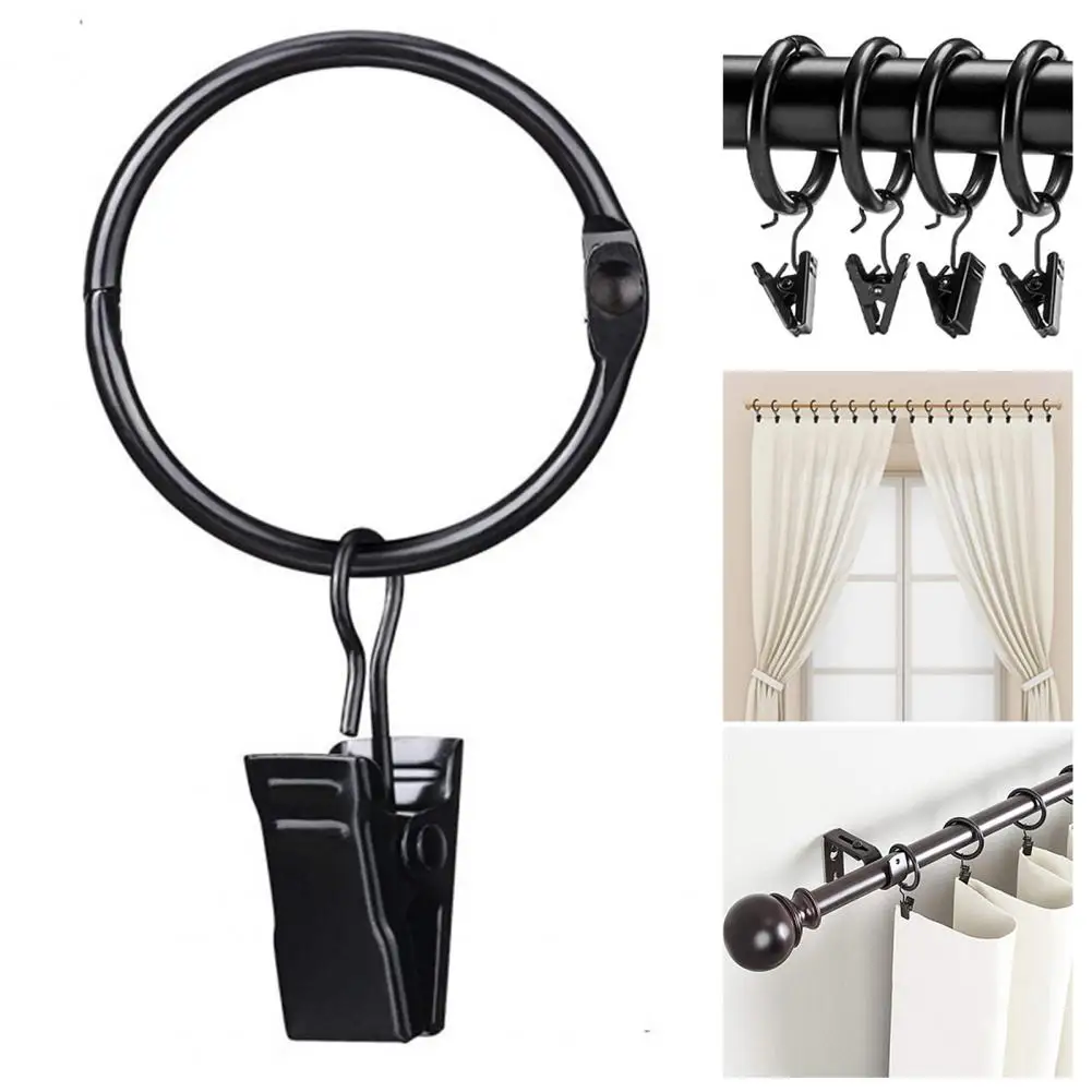 Confezione Da 40 Anelli Per Tende Con Clip Clip Per Tende Con Anelli Ganci Anelli Per Tende 38 Cm Di Diametro Interno Rame Antico~p223839809