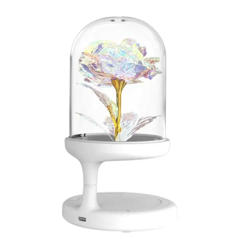 

Лампа с беспроводной зарядкой и USB-портом