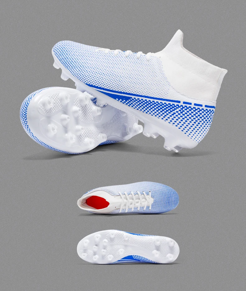 Zapatillas de fútbol para hombre y niño, botas de fútbol FG/TF para interior y exterior, para niños y niñas_voghion.com