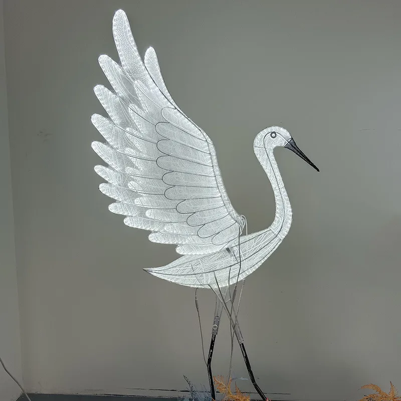 SOURA Modern LED Light for Party Stage ShiningRoad Lead Egret edding Decoration Lamp