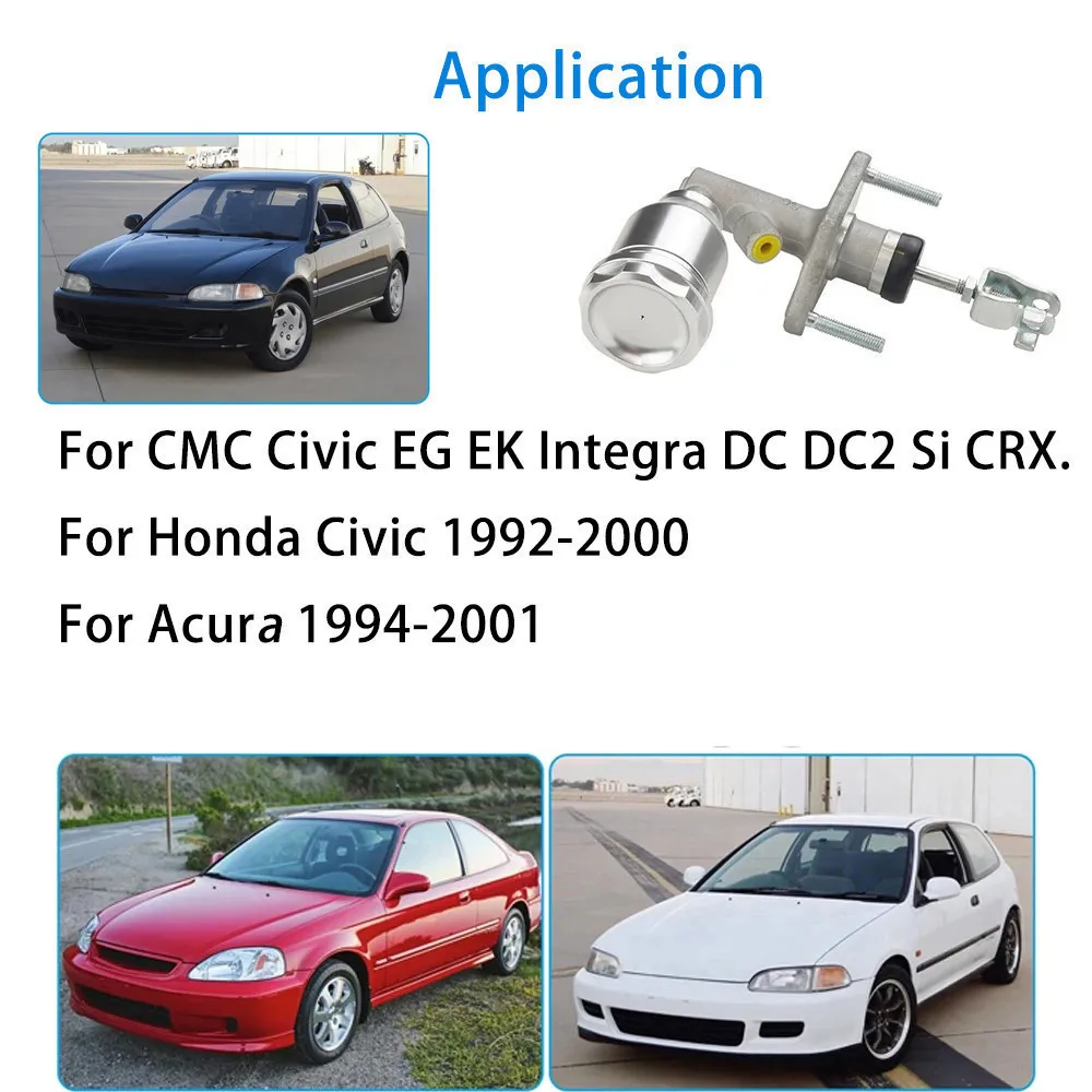 46920SR3A01 46920S04A0 클러치 마스터 실린더 + 마스터 실린더 저장소 키트 혼다 시민 EG EK Integra CRX AcuraClutch 릴리스