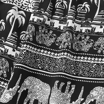 سراويل كاجوال عصرية فضفاضة ومتعددة الاستخدامات للسيدات، سراويل نوم واسعة الساق، سراويل فانوس، سراويل شجرة الفيل 5