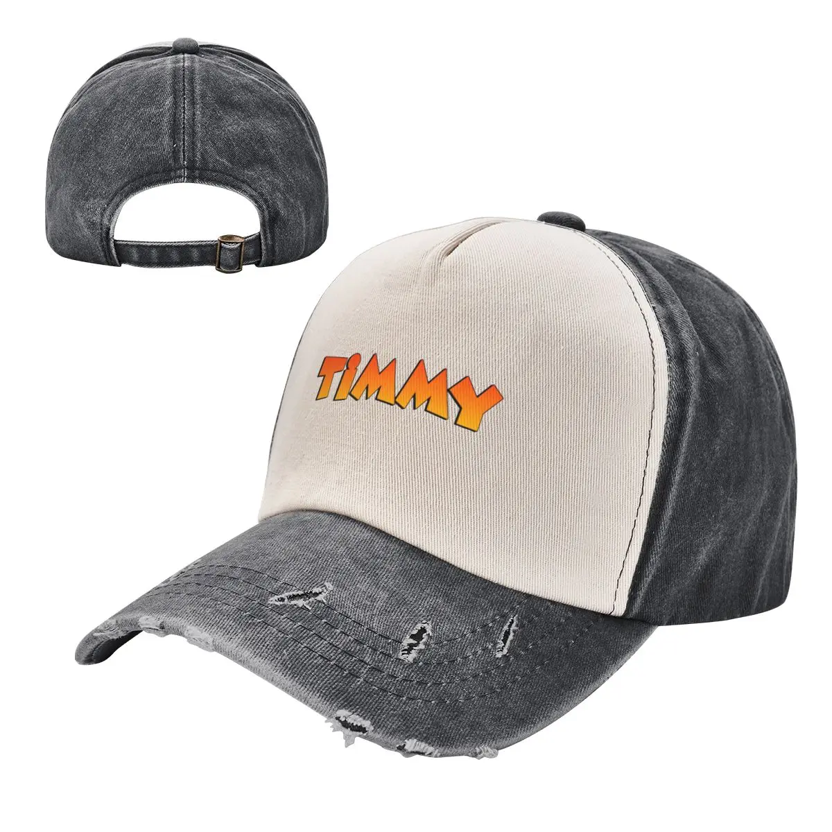 

Unisex Fashion Timmy Logo Washed Baseball Caps
