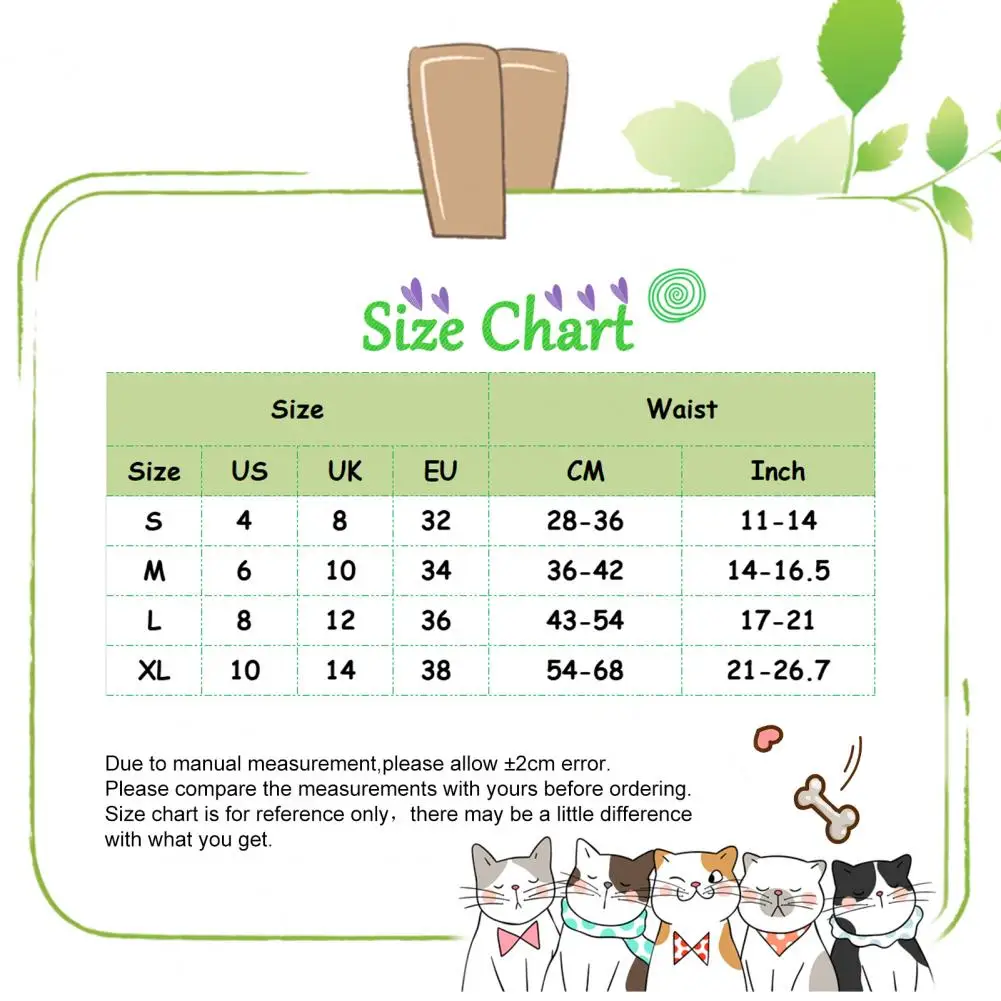 Title 4, Male Dog Belly Band Diapers Fastener Tape Adjus...