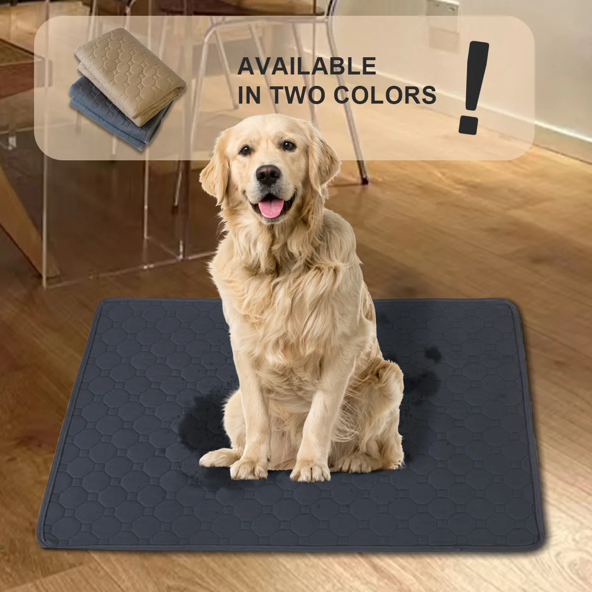 Absorbent Dog Urine Pads Reusable Dogs Pee Mat Waterproof Dog Diaper Mat for Car Seat Cover Anti Slip Training Pet Accessories 1