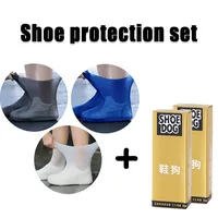 Shoe Cleaning Eraser Reusable Non-slip Rain Boots Shoe Brush Shoe cover Rubber set Household Merchandises Home Outdoor Use 1