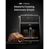 Smart Air Fryer Cooker with Cook probe, Water Atomizer, 3 professional cooking modes, 6 QT,Stainless Steel 2