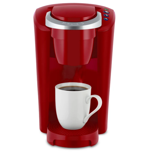 Keurig Coffee Travel Mug, Fits Under Any Keurig K-Cup Pod Coffee Maker, 14  oz, Red