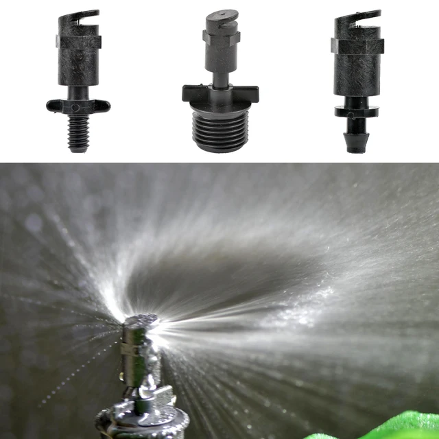 Kert 180 Fokos Refrakciós Fúvóka Maging Sprinkler Szöges Csatlakozó Orchard Gyümölcsfa Pázsit Öntözés Hűtő Permetezőgépek