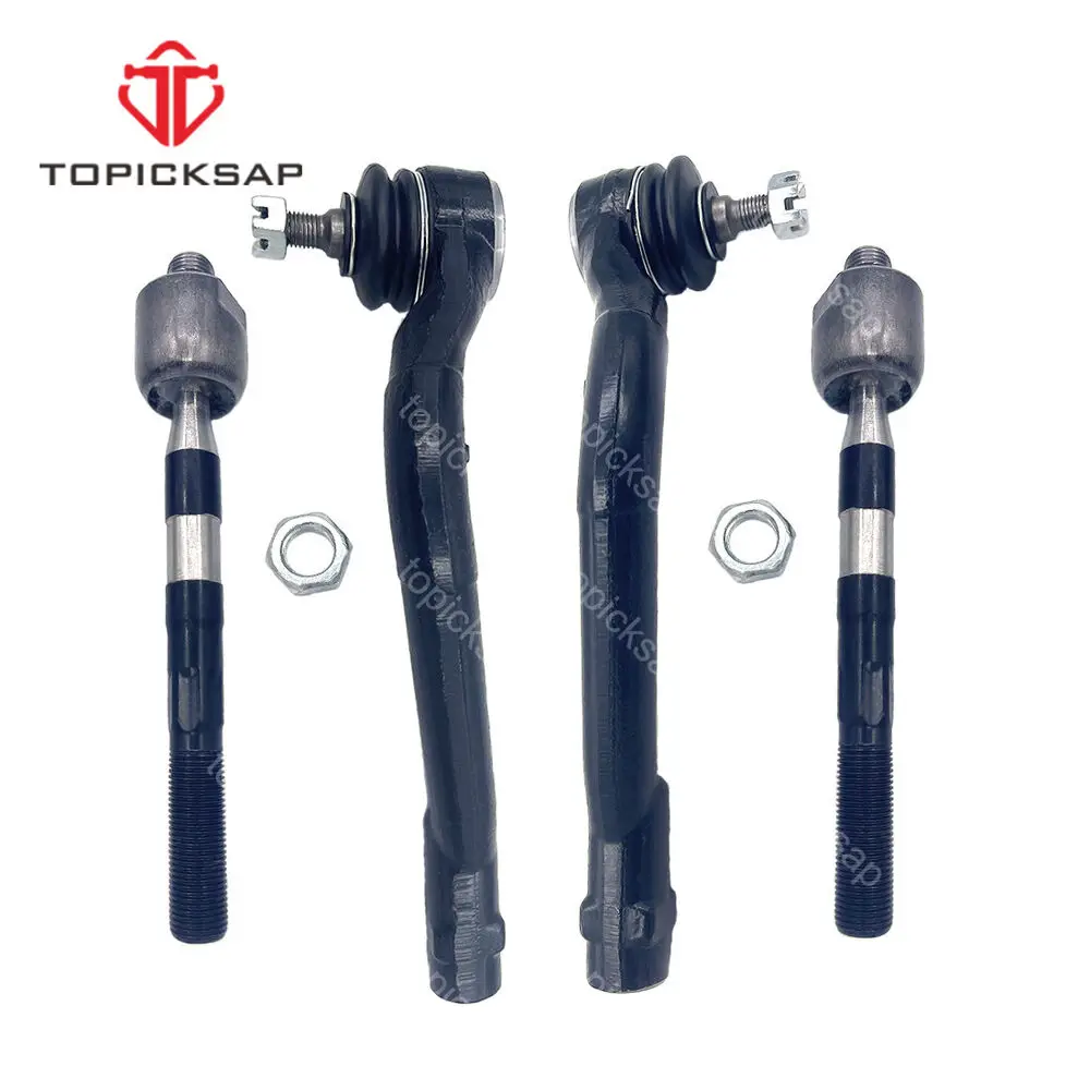 TOPICKSAP-4-Piece-Kit-Front-Inner-Outer-Tie-Rod-End-LH-RH-for-HYUNDAI ...