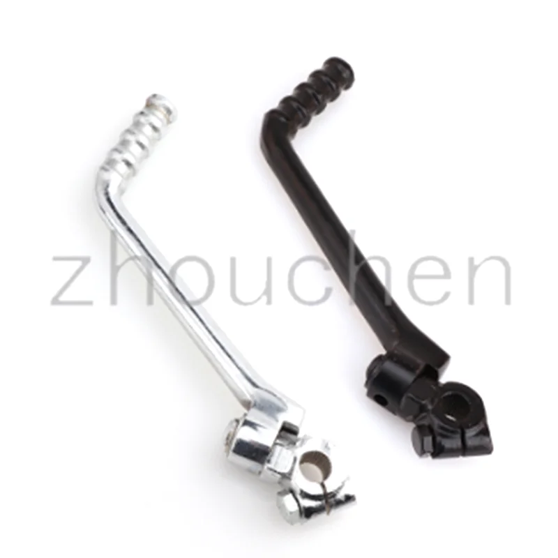 Pedale Avviamento WOOSTAR Regolabile 15mm - Per Pit Bike 50cc-150cc, Argento, CNC Precisione, Antiscivolo - Foto 8