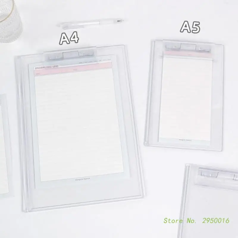 A4A5ClipboardAcrylicTransparentA4ClipboardA5PaperHolder