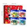 Christmas Lip Balm Moisturizing Lipstick Base Moisturizer Makeup Natural Plant Anti-Cracking Lip Skin Care Lip Balm Set Gift Box 5