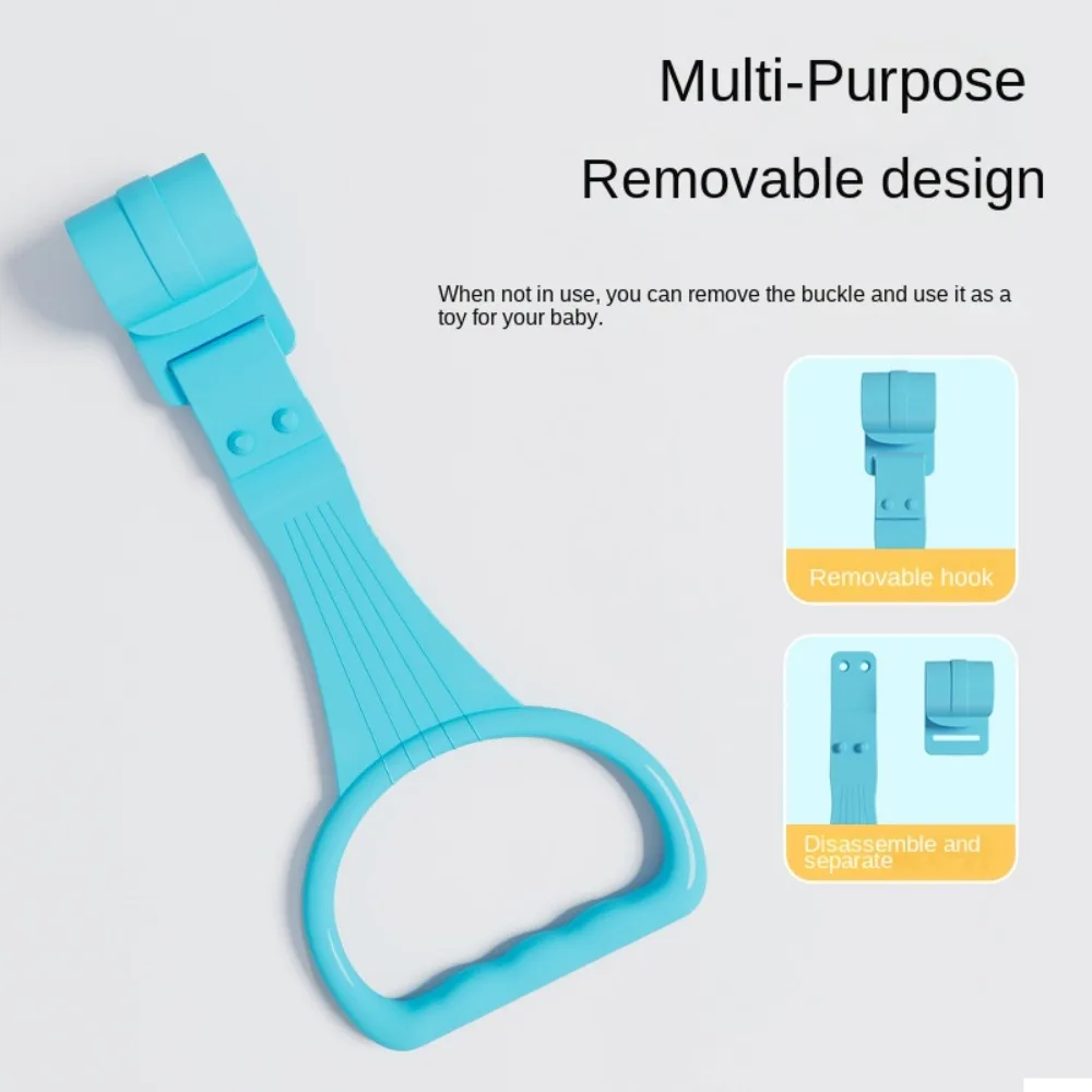 Bed Accessories Pull Ring for Playpen Baby Toys Solid Color Plastic Stroller Toy Ring Hanging Pendants baby playpen