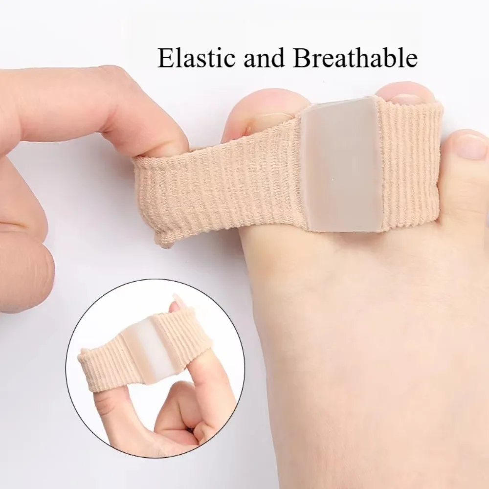 New Silicone Two Toe Separator Straightener Effective Thumb Finger Correction Adjuster Bunion Separator Foot Care Tool