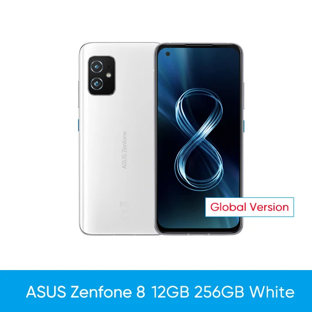 新品/取寄品/】ZenFone 8/ホワイト 5.9”/アンドロイド11/スナップドラゴン888 SM8350、5G/アドレノ660/メモリ 