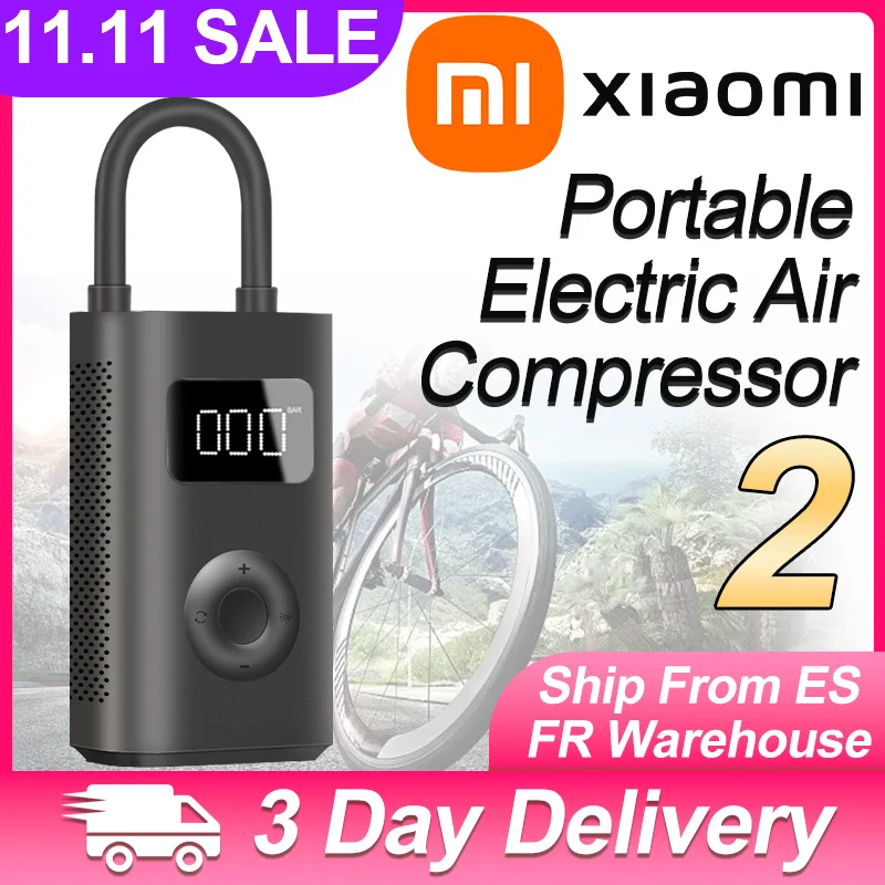 25Increase2023NEWOriginalXiaomiAirPump2MijiaPortableAir