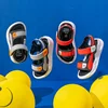 Summer Baby Sandals Solid Color Baby Boy Sandals Soft Sole Anti-slip Boys Girls Sandals Toddler Baby Shoes Beach 5