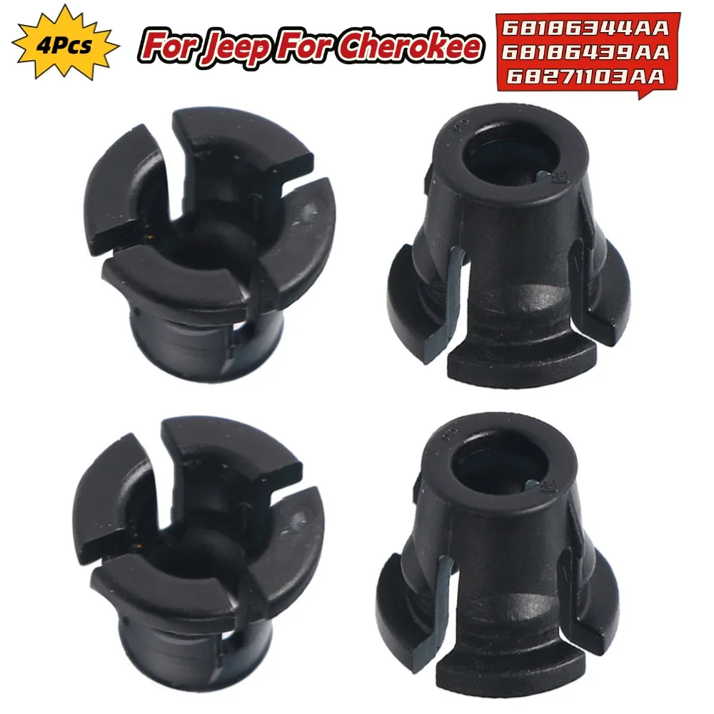 4Pcs Cruise Control Clips 68186344AA 68186439AA For Jeep For