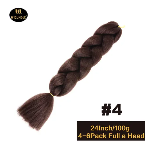 Long 24Inch Jumbo Braid Extensions Cos Synthetic Braiding Hair Afro Ombre Color Kanekalon Hair for Children/Women Braid - Image 12