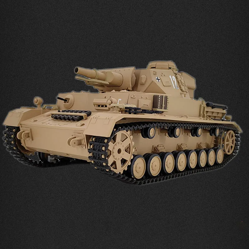 Henglong 3858-1 Competitive Simulation 1:16 German Iv F-type Remote Control Electric Infrared Rc Medium Tank Children's Toy 3