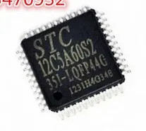 

free shipping STC12C5A60S2-35I-LQFP44 10PCS