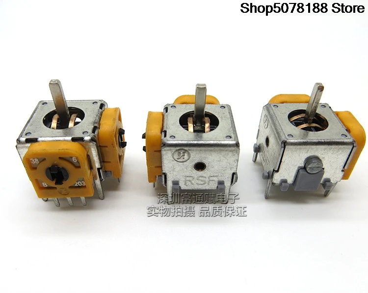 Taiwan Puyao FJM10K-N gamepad control joystick potentiometer B10K double vibration gamepad with cap
