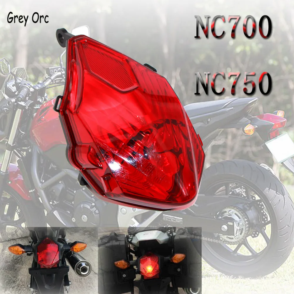 

For Honda NC 700 NC700 NC 750 NC750 S/X Motorcycle LED Rear Tail Lights Integrated Brake Taillght Stop Lamp Accessories