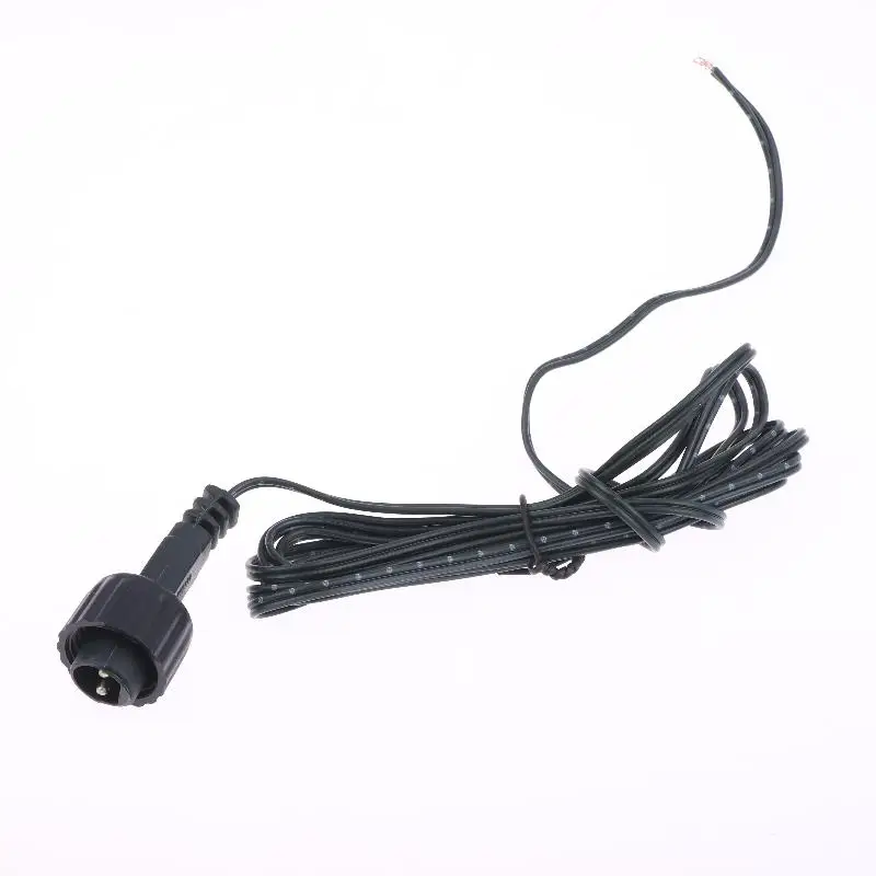 야외 태양광 패널 연장 코드, LED 조명을 연결하고 확장하기 위한 2M 방수 케이블, 간편한 플러그 앤 플레이, 1/3/5개 세트