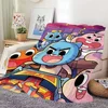 The Amazing World G-Gumball Blanket Skin friendly comfort warm soft plush blanket suitable sofa living room office bedroom 3