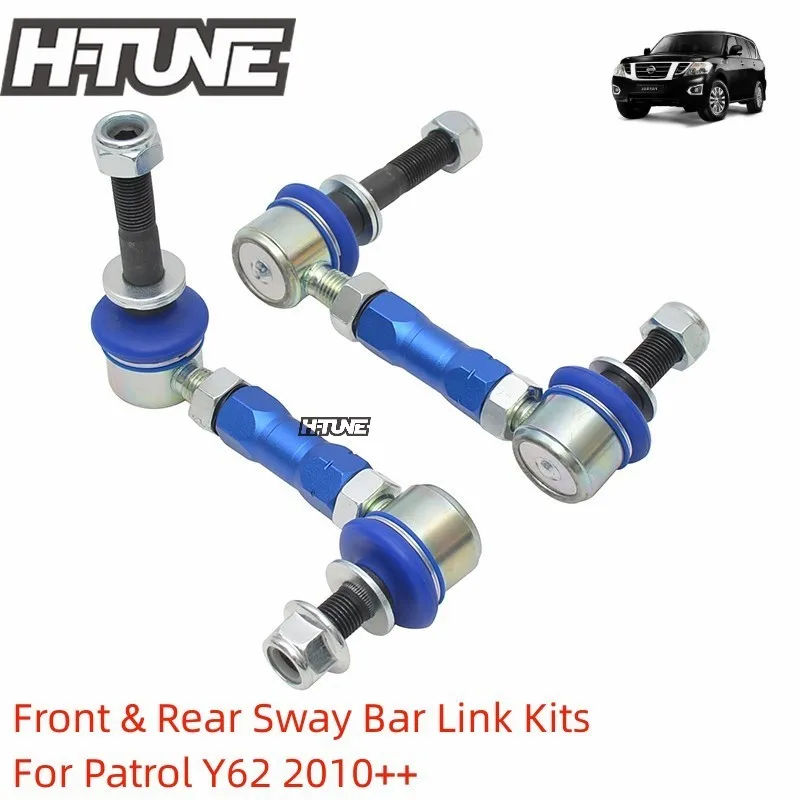 Front & Rear Adjustable Stabilizer Sway Bar End Link Kits For Nissan