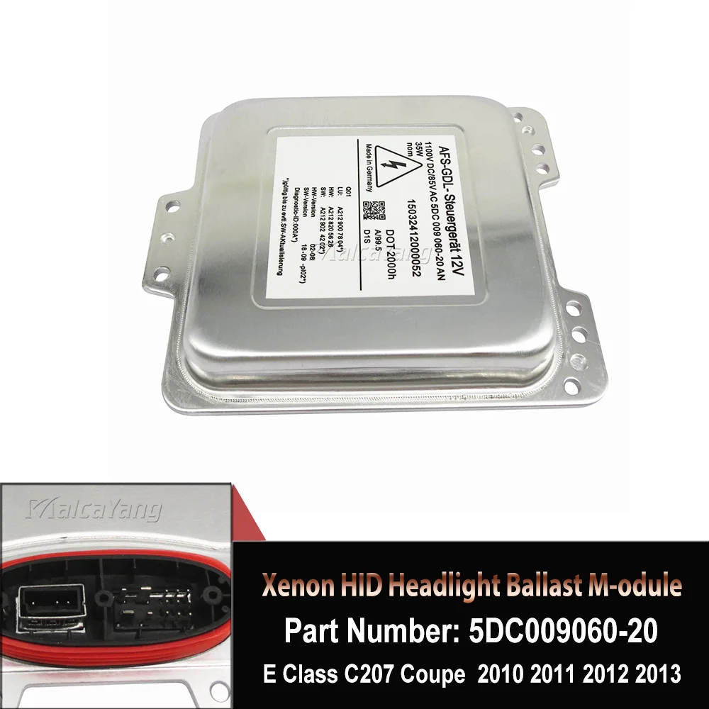

Ксеноновый балластный модуль 5DC009060-20 5DC009060 20 5DC00906020 5DC 009 060-20 AN D1S для Benz E350