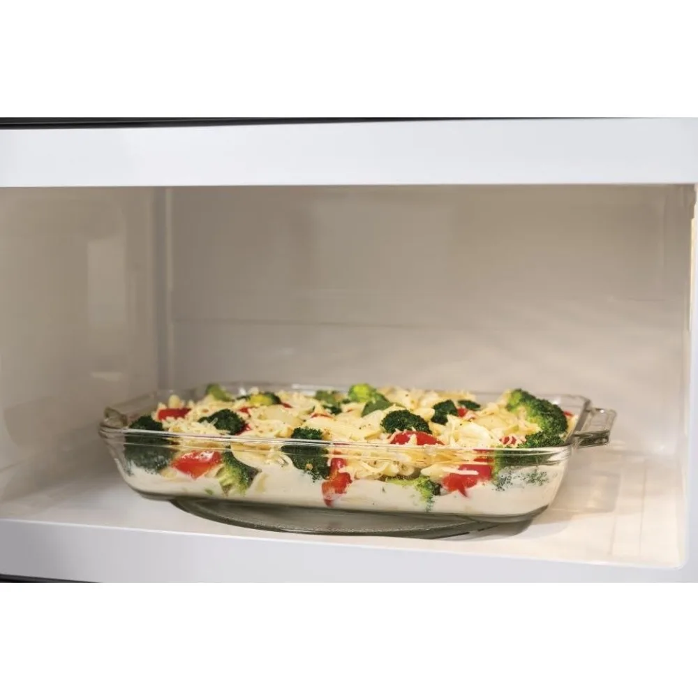 1.7 Cu.Ft Oven Over The Range Microwave, Stainless Steel,optimal defrosting time and power level or set your desired time 3