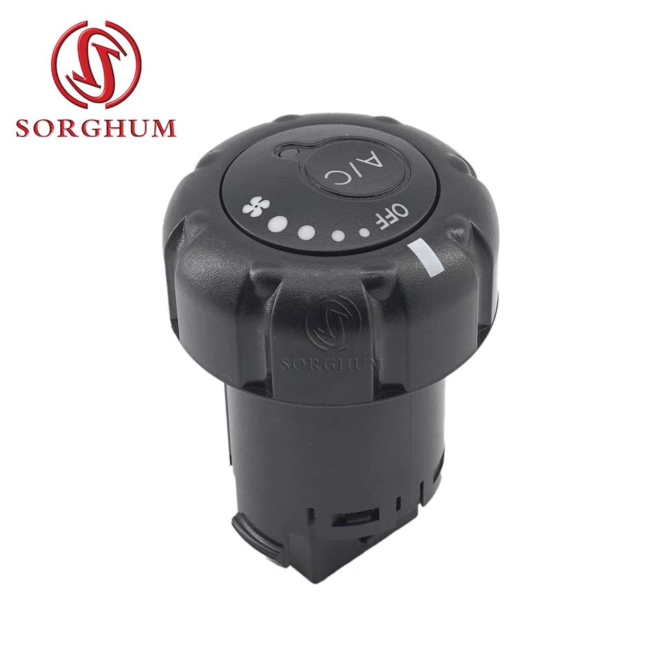 GeRRiT Interruttore Climatizzatore Auto 10 Pin Per Hyundai – Ricambio 97256-02000, Nero