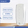KING GATES Garage Remote Control STYLO STYLO2K STYLO4K 433.92MHz Rolling Code Compatible Stylo 2K 4K 433MHz 2