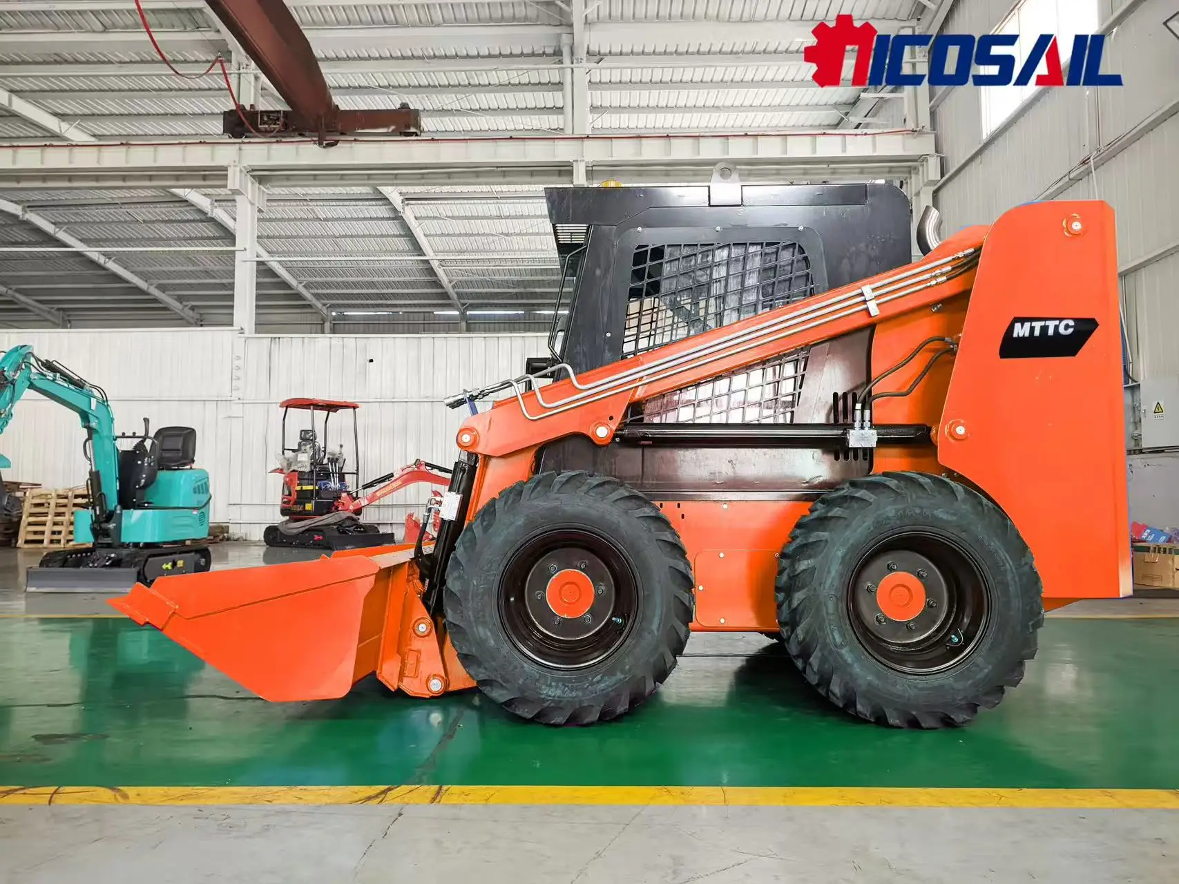 Customized products popular full hydraulic intelligent purchase China skid steer loader for sale UK 1