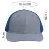 Custom Logo Summer Breathable Mesh Baseball Caps For Men Women Adjustable Snapback Hats Shade Hip Hop Trucker Cap Cotton Dad Hat 2