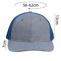 Custom Logo Summer Breathable Mesh Baseball Caps For Men Women Adjustable Snapback Hats Shade Hip Hop Trucker Cap Cotton Dad Hat 2