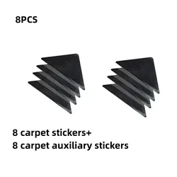 Premium Reusable Non-Slip Triangle Rug Gripper Set (8pcs)
