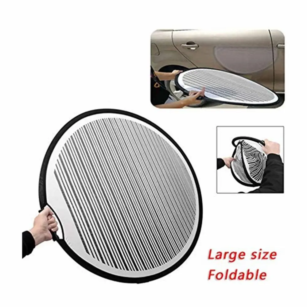 80cm Vehicle Portable Designed Flexible Foldable PDR Lined Light Reflector Board Striped Dent Panel