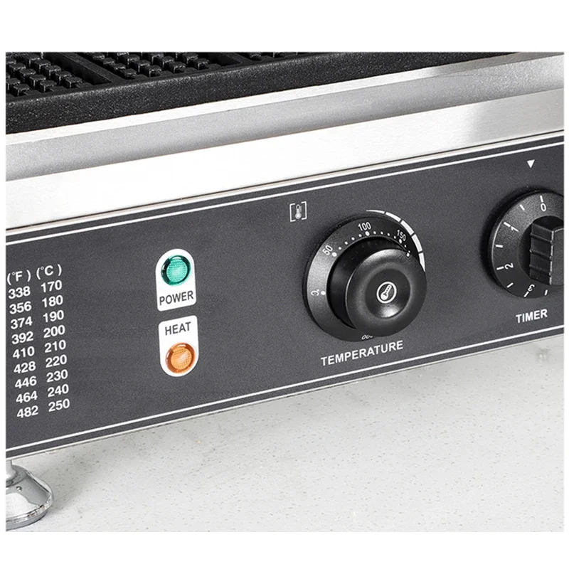 Factory Sale Electric 2 Plates Toaster Sandwich Maker Commercial Non-Stick Sandwich Press Waffle Maker Machine 3