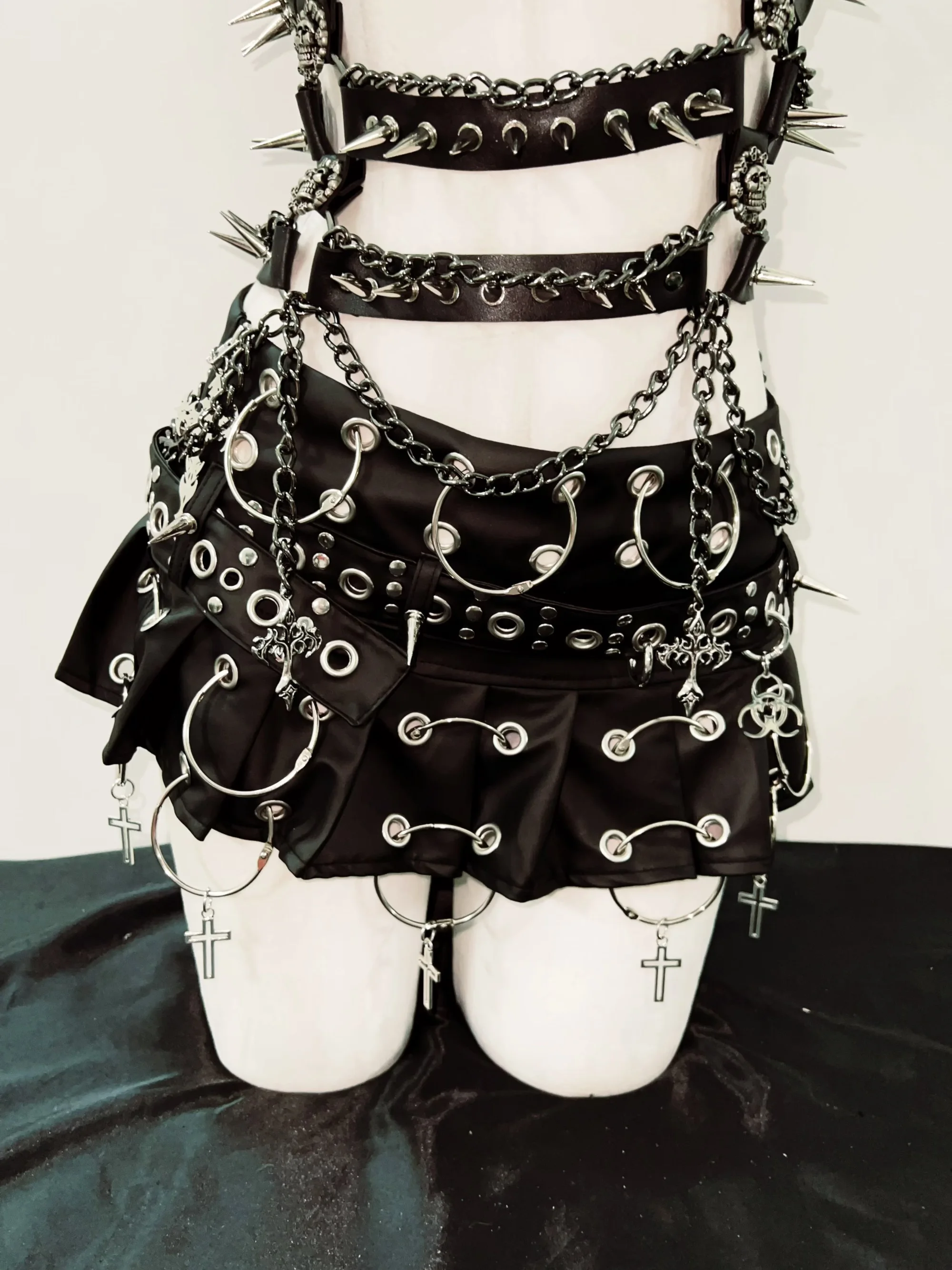 ジャケット・アウター 00s y2k gauze gothic lolita punk jacket 00s y2k gauze gothic lolita punk jacket