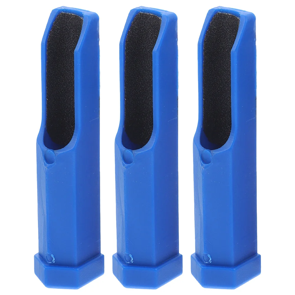 

3 Pcs Trimmers Club Repair Tools Plastic Cue Shaper Tie Burnisher Billiard Gun Head Pool Supply Tip Accessory