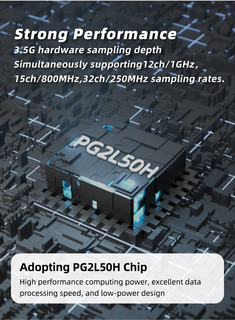 Logic Analyzer DL32 32Channels USB3.0 Protocol Debug Protocol Decoding Software