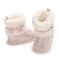 Winter Snow Baby Boots Newborn Warm Booties Soft Sole Shoes for Baby Girls Boys Infant Shoes Toddle 0-18Months 3