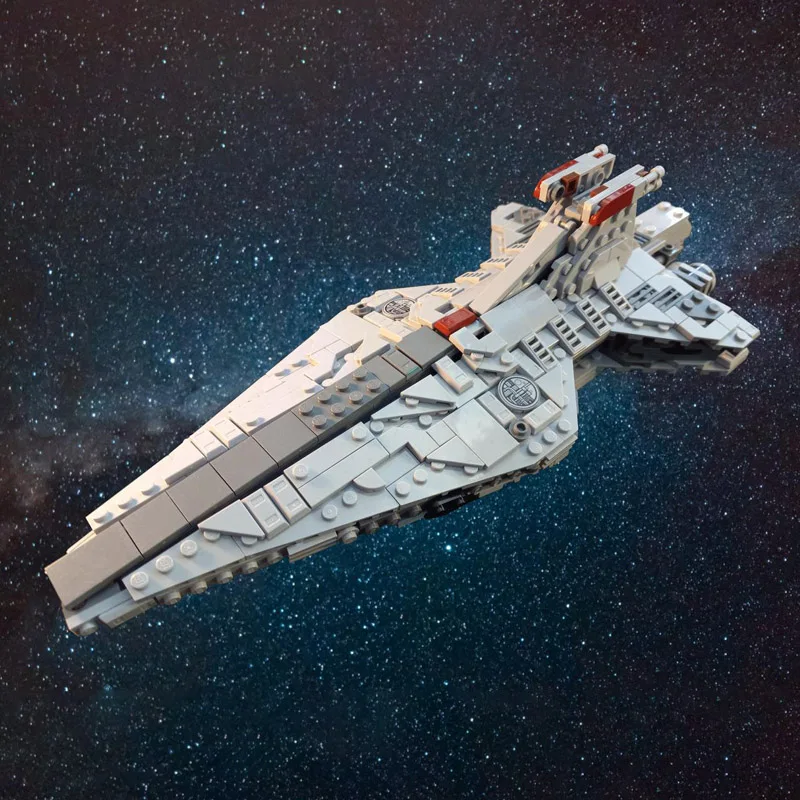 MOC Venator Class Star Destroyer Building Blocks Midi Scale DIY