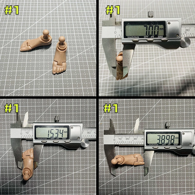1/6 Skala Soldat Körper Austauschbare Hals Kopf Stecker Fuß Hand Typ Zubehör Fit 12'' Soldat Action Figur Körper – Detail 2